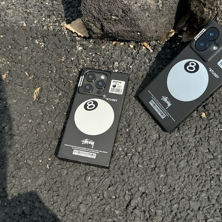 Eightball Black & White Streetwear Magsafe iPhone Case