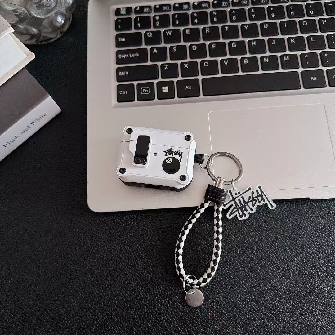 Streetwear Rugged AirPod Case with Braided Loop Strap