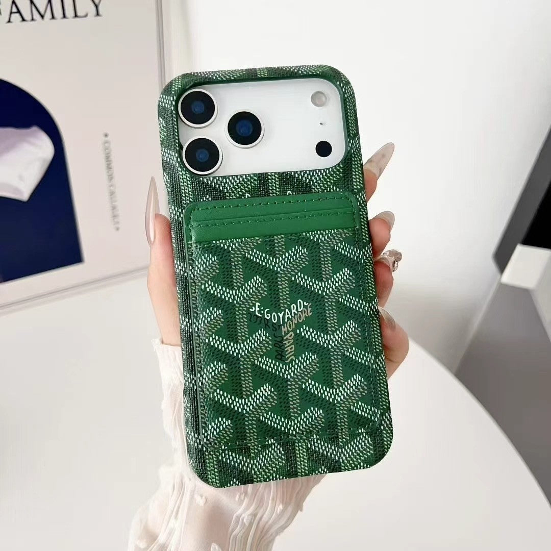 Patterned MagSafe Case with Detachable Card holder