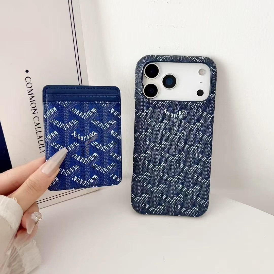 Patterned MagSafe Case with Detachable Card holder