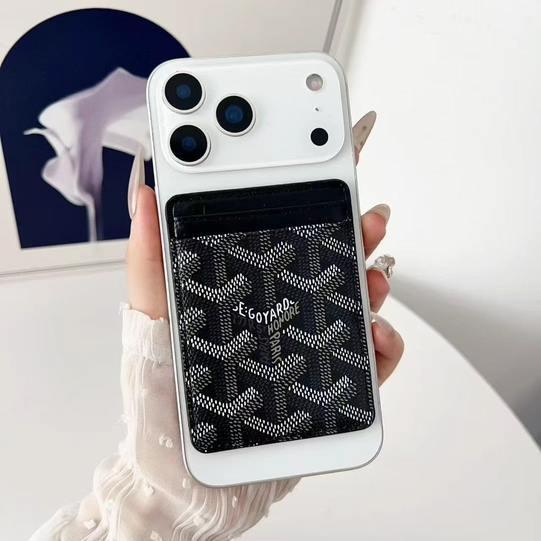 Patterned MagSafe Case with Detachable Card holder