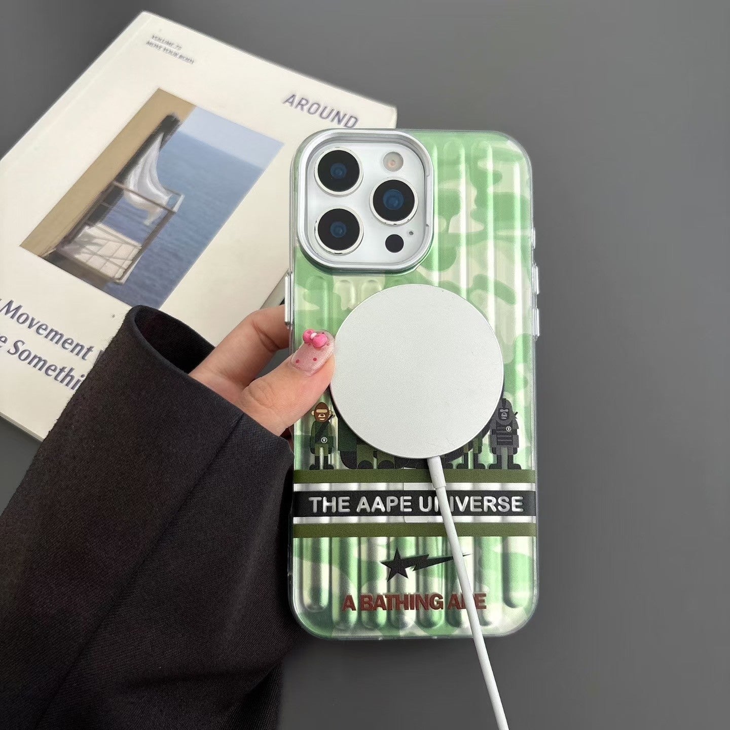 CTC MagSafe Clear Case – Ape Camo Series