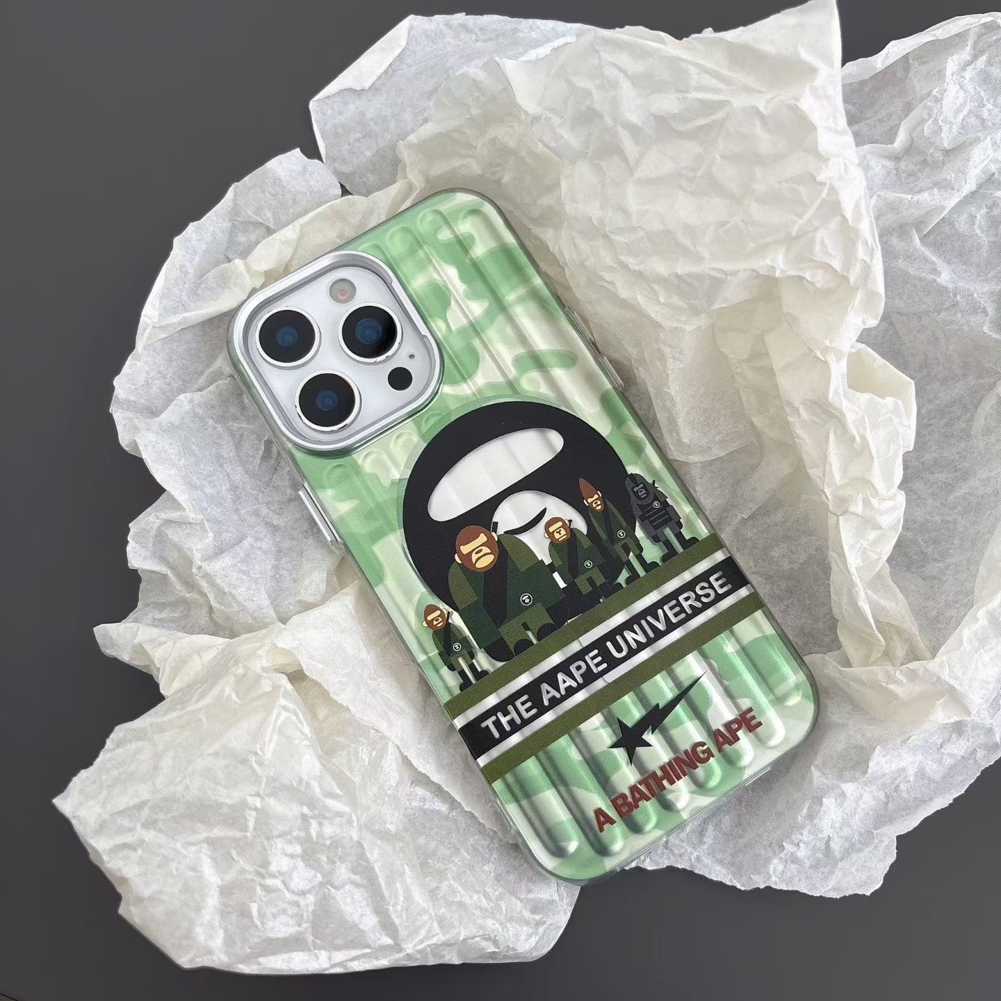 CTC MagSafe Clear Case – Ape Camo Series