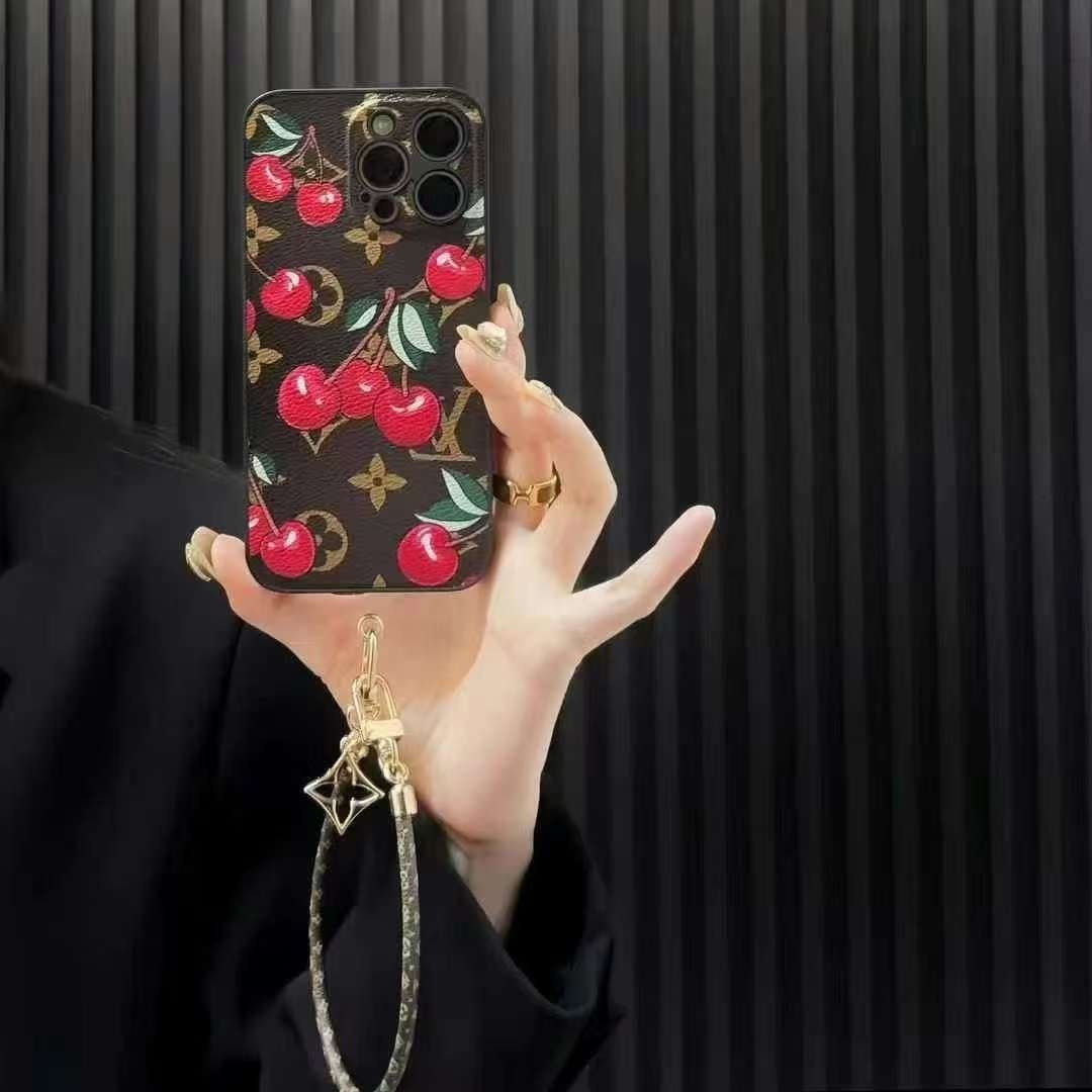 Cherry Pop + Detachable Charm iPhone case