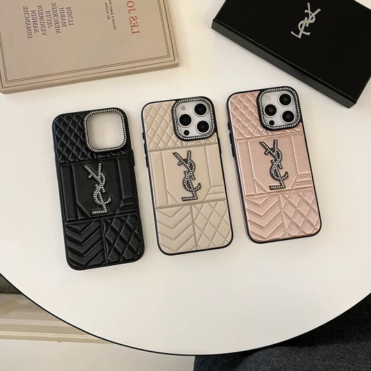 Luxe Quilted Faux Leather Case
