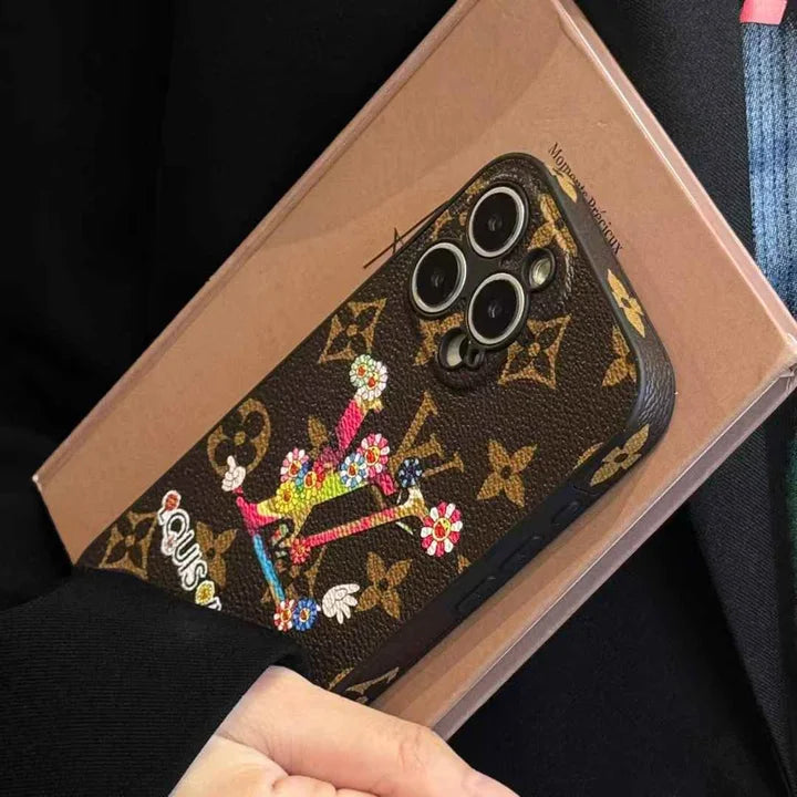 Murakami Mono Canvas iPhone Case