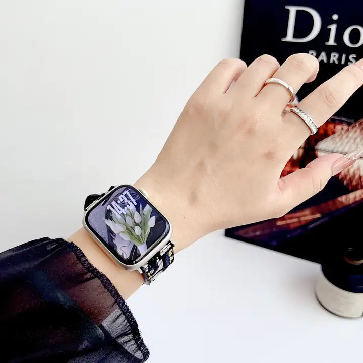 Jacquard Fabric Apple Watch Strap