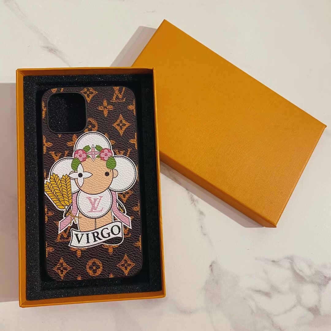 Virgo Love Painted iPhone Case