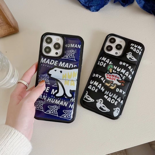 Human  Puffy iPhone case