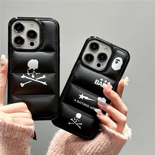 Mastermind or Bape design Puffer iPhone case