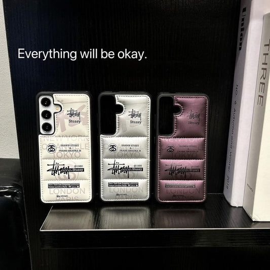 Streetwear Signature Logo Puffer Samsung Case