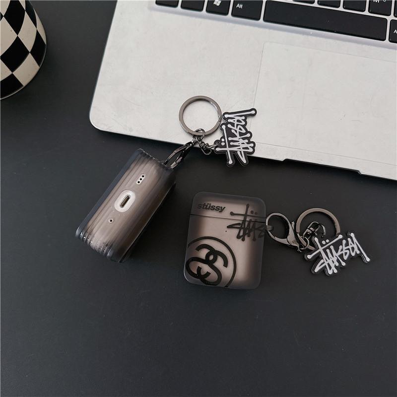 Streetwear Stussy style signature AirPod Case
