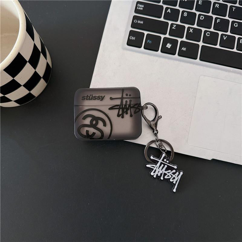 Streetwear Stussy style signature AirPod Case