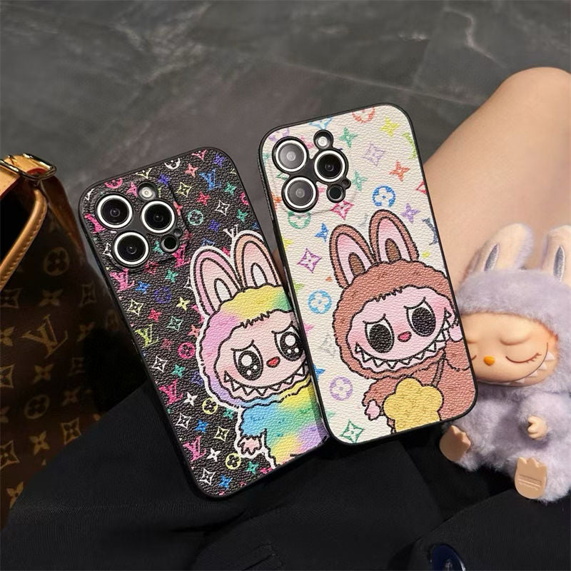 Kawaii Monster Monogram iPhone Case