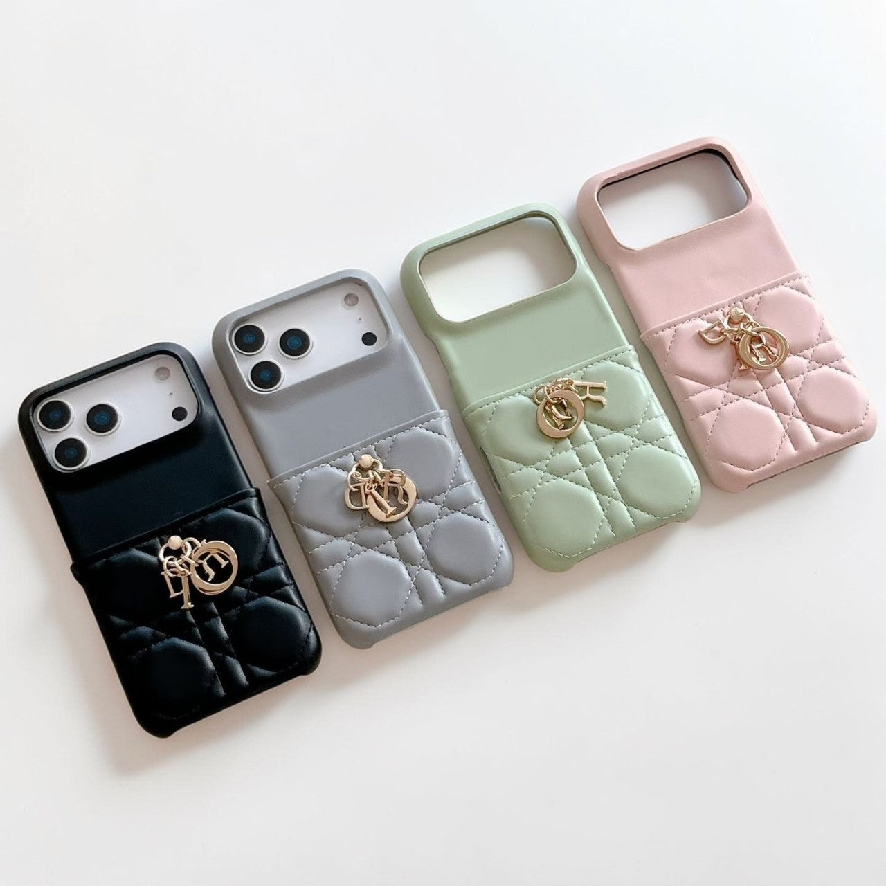 Quilted Cannage Charm Case