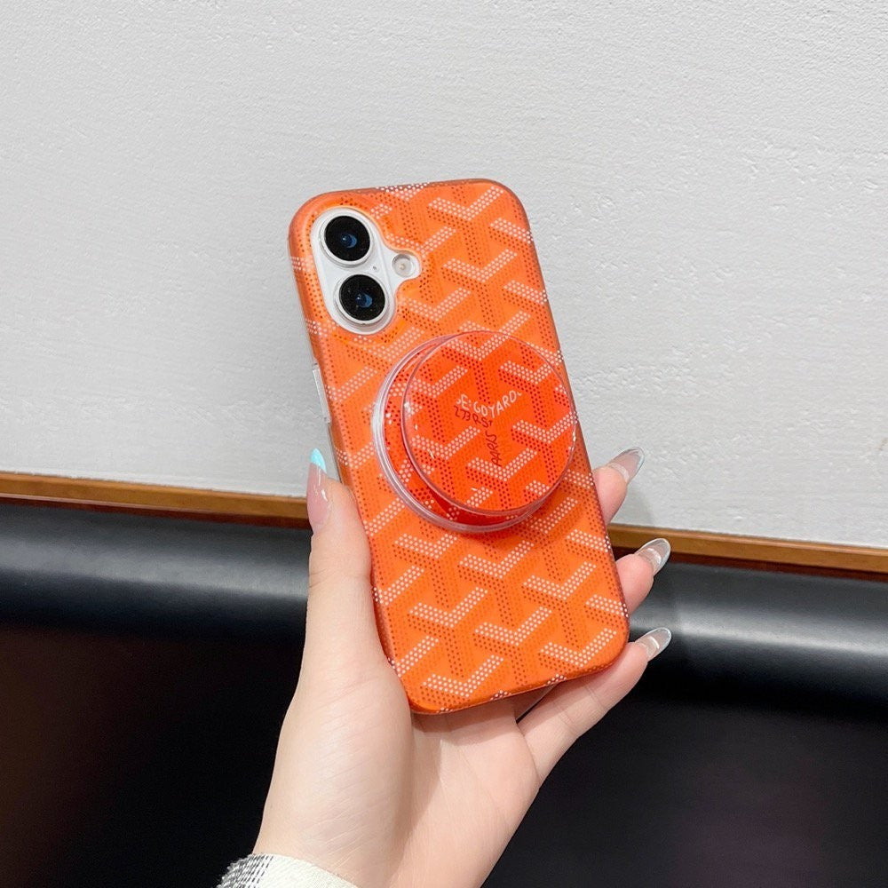 Pattern Inspired MagSafe Case with Detachable Grip
