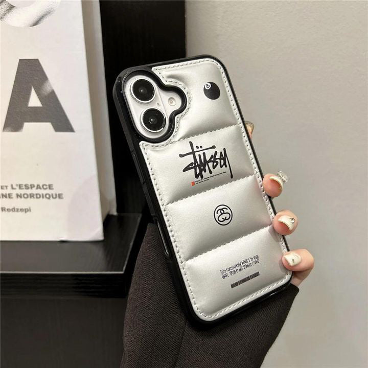 Stus Streetwear Eight ball Puffy iPhone case