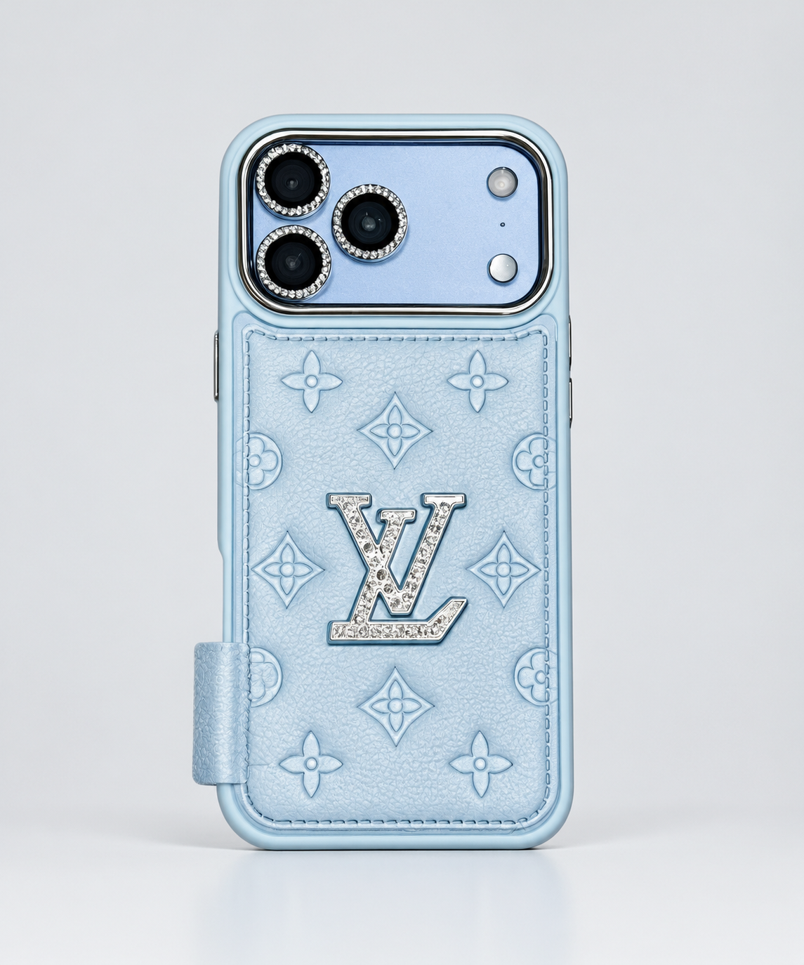 Luxury 1V Leather Look iPhone Case