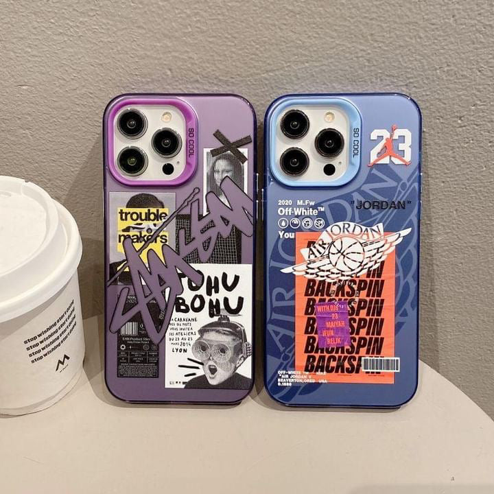Collab inspired Jordan iPhone case