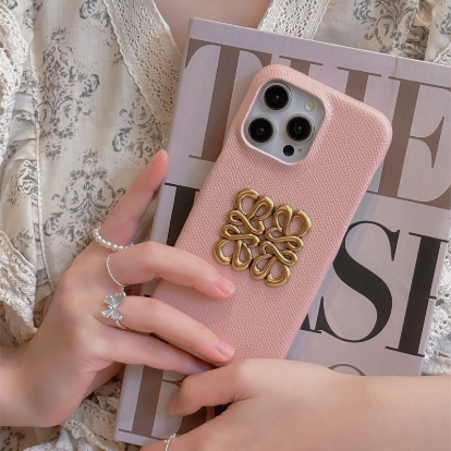 Embossed Logo iPhone Case