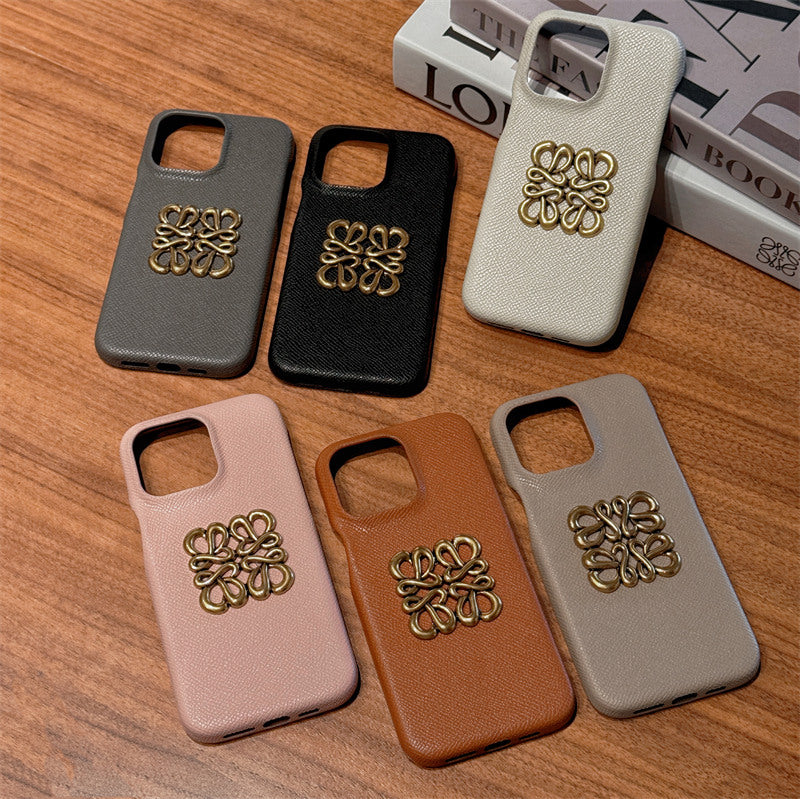 Embossed Logo iPhone Case