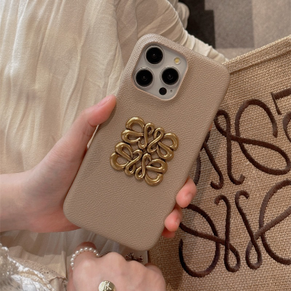 Embossed Logo iPhone Case