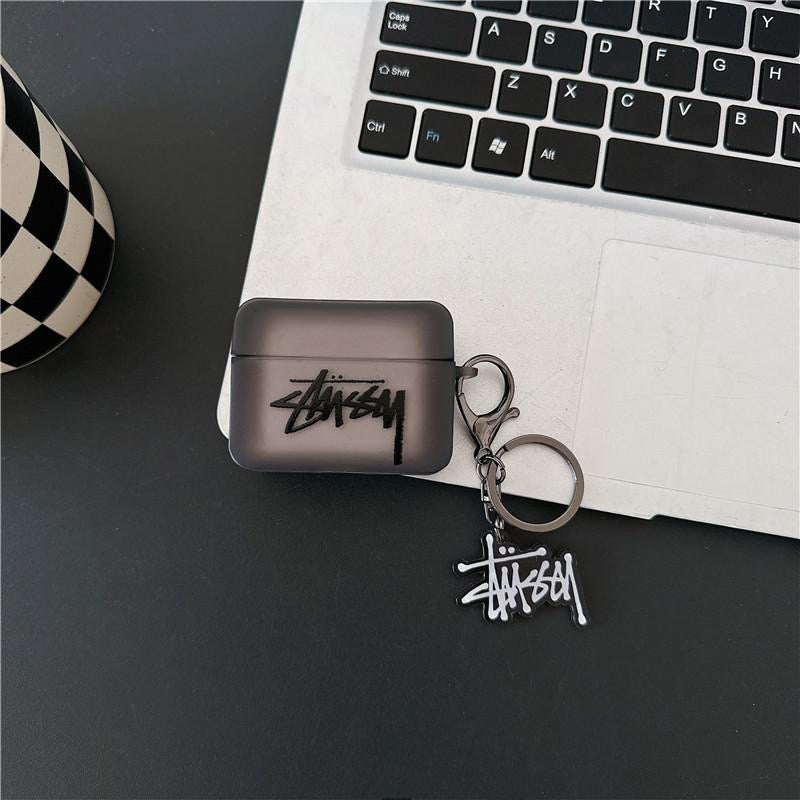 Streetwear Stussy style signature AirPod Case