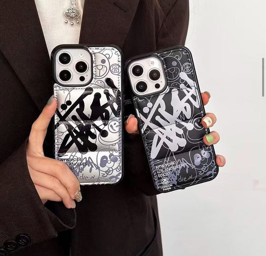 Stus Logo design Puffer iPhone case 📲