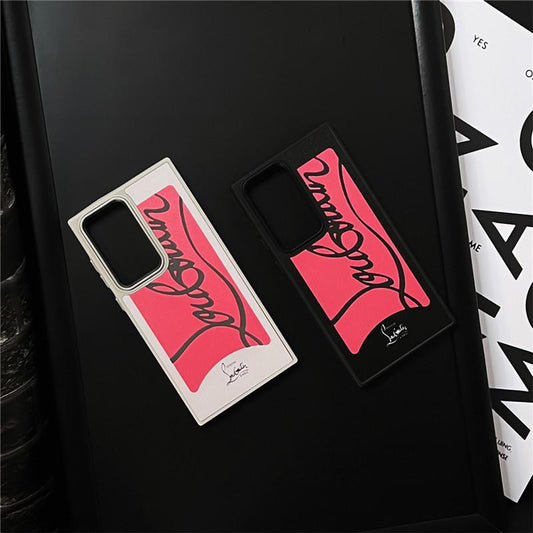 Signature Logo Red Bottom Samsung Case