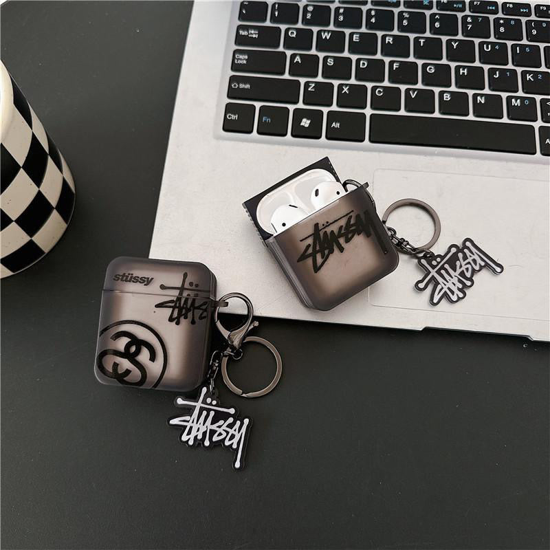 Streetwear Stussy style signature AirPod Case