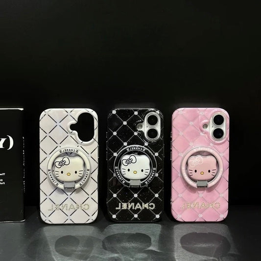 Diamante  Kitty luxe iPhone Case