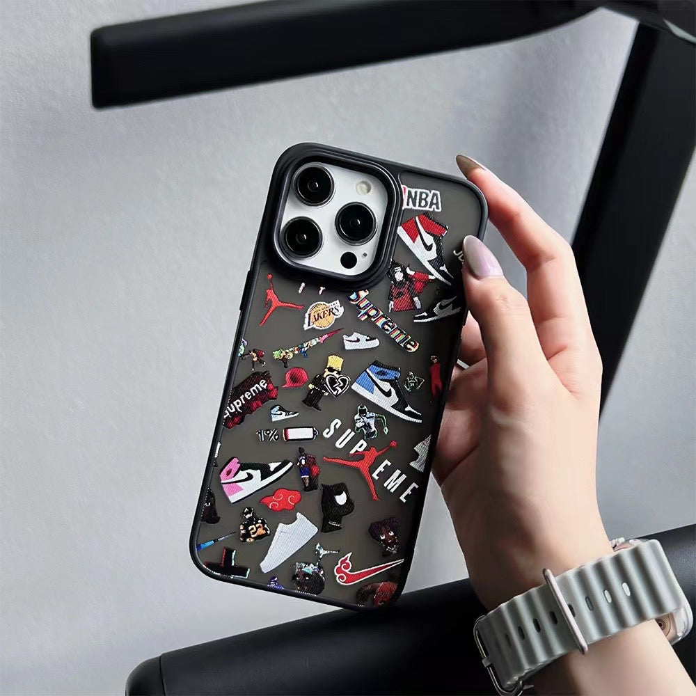Mash Up Streetwear/Sneakerhead iPhone Case
