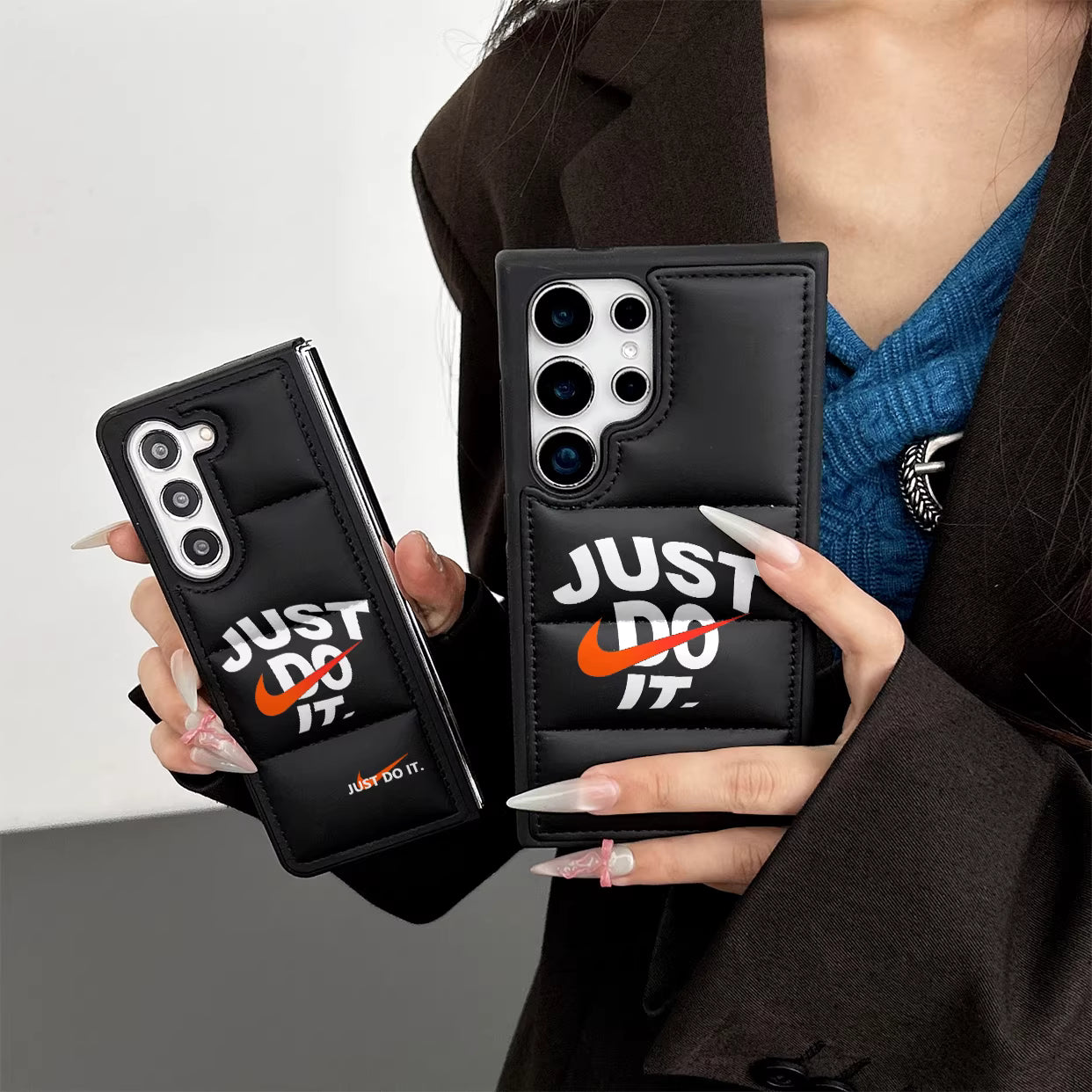 Sneakerhead Swoosh Puffer Case - iPhone/Samsung