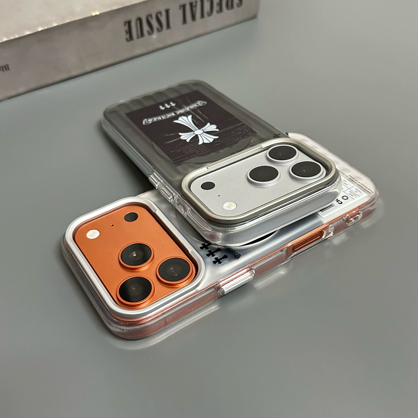 CH Logo Cross Design MagSafe Case – iPhone 14 to 17