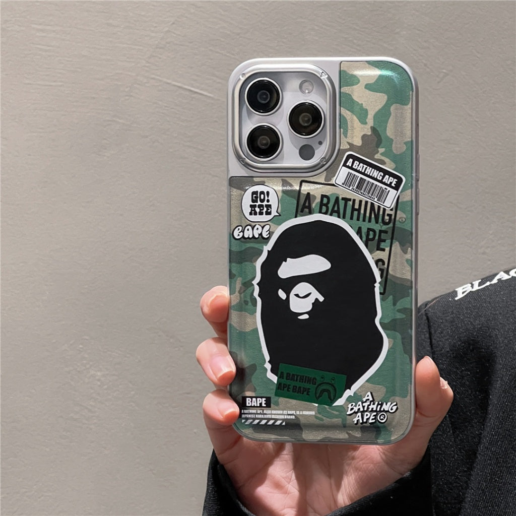 Ape Style Leather texture iPhone Case