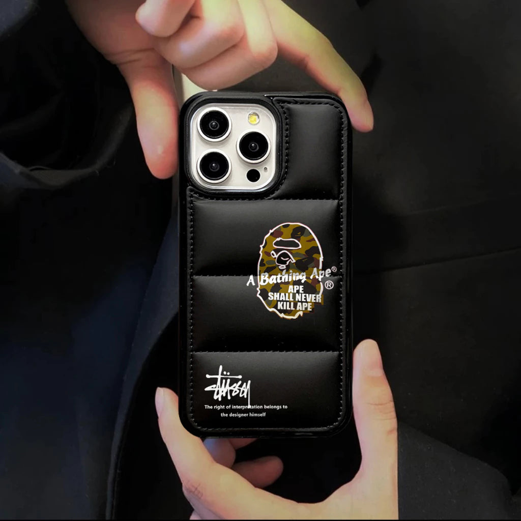 AApe Design x Streetwear Collab Puffy iPhone Case
