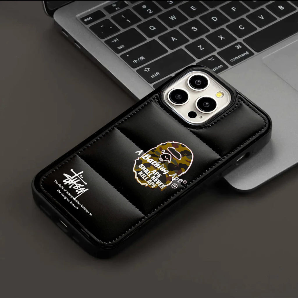 AApe Design x Streetwear Collab Puffy iPhone Case
