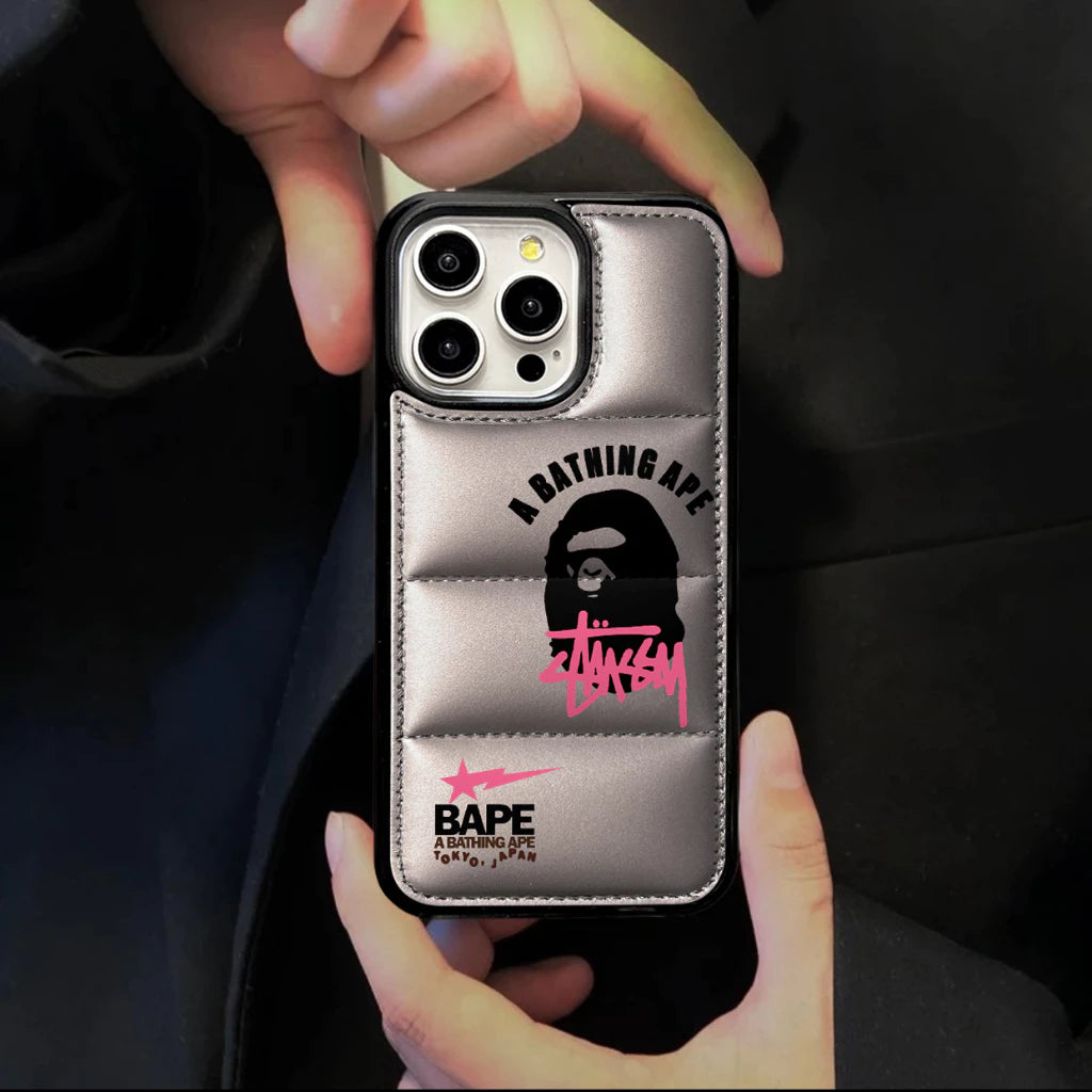 AApe Design x Streetwear Collab Puffy iPhone Case