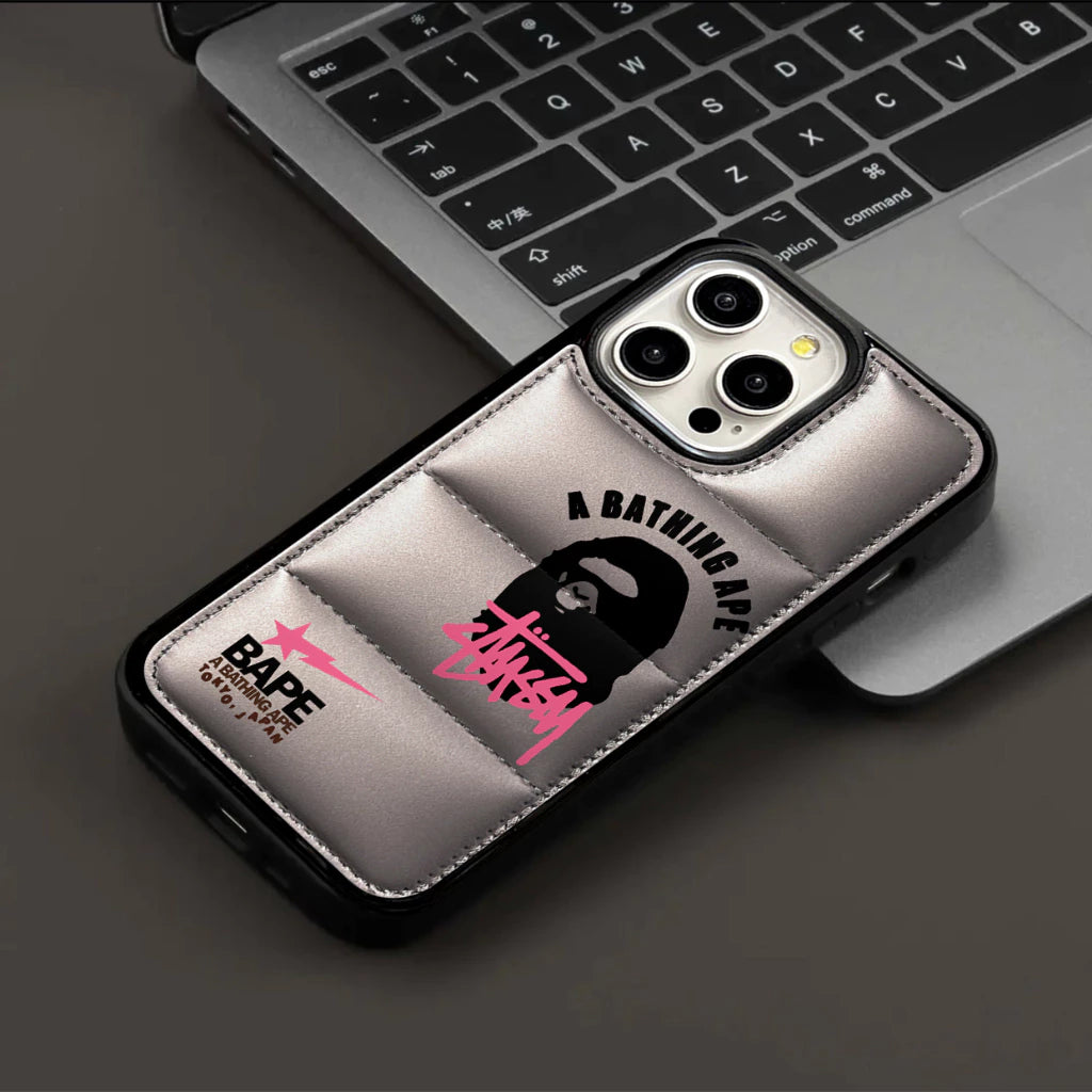 AApe Design x Streetwear Collab Puffy iPhone Case