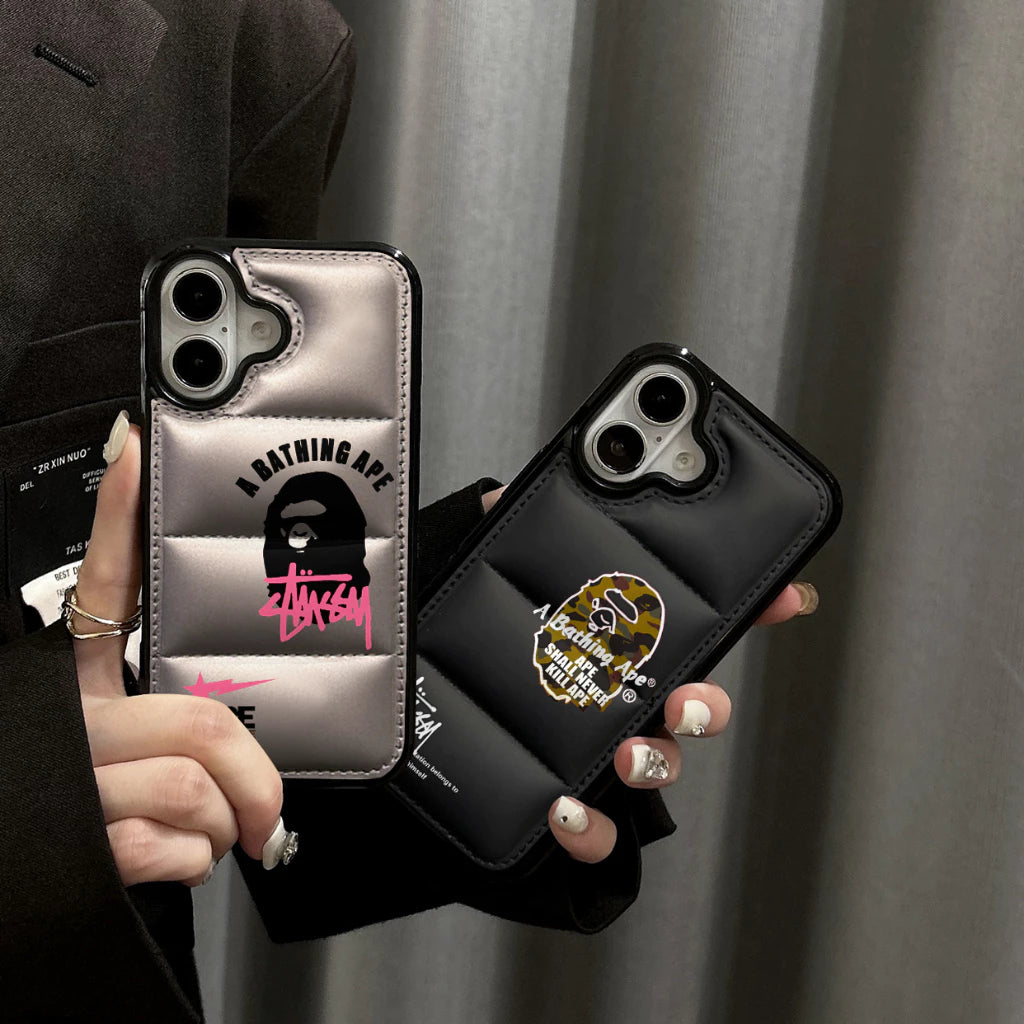 AApe Design x Streetwear Collab Puffy iPhone Case