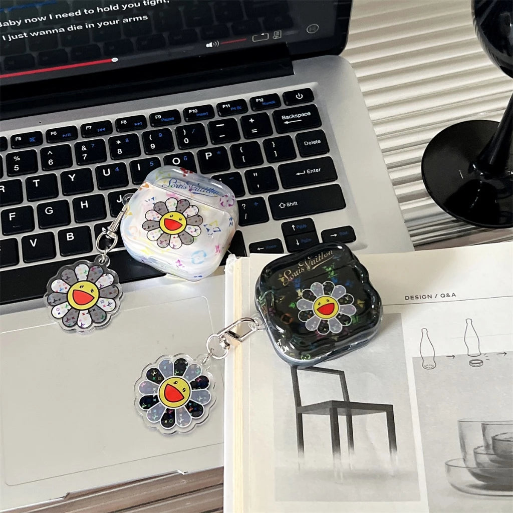🌸🎧 Kawaii Flower AirPods Case