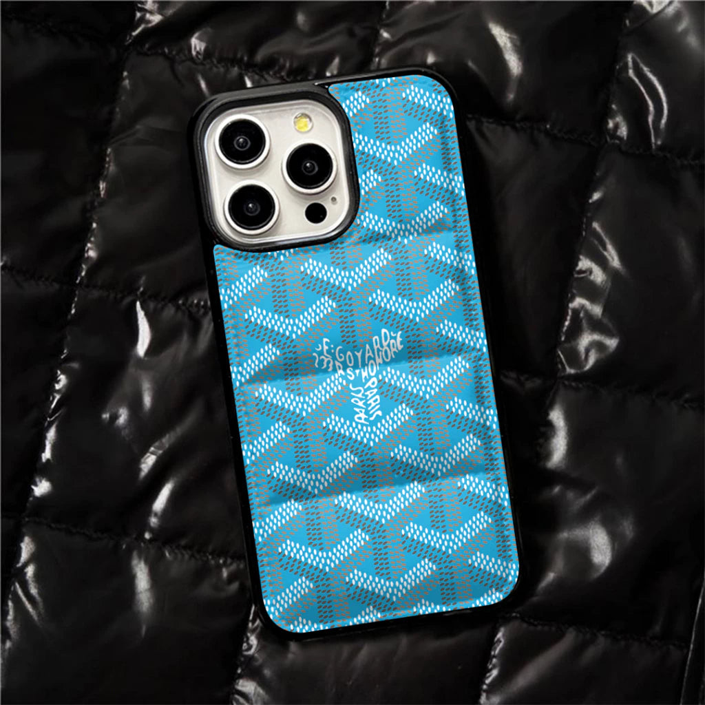 Patterned luxury Puffer iPhone case