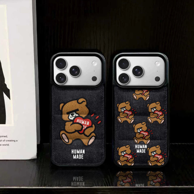 Teddy Human Puffer Case – iPhone 11 –17