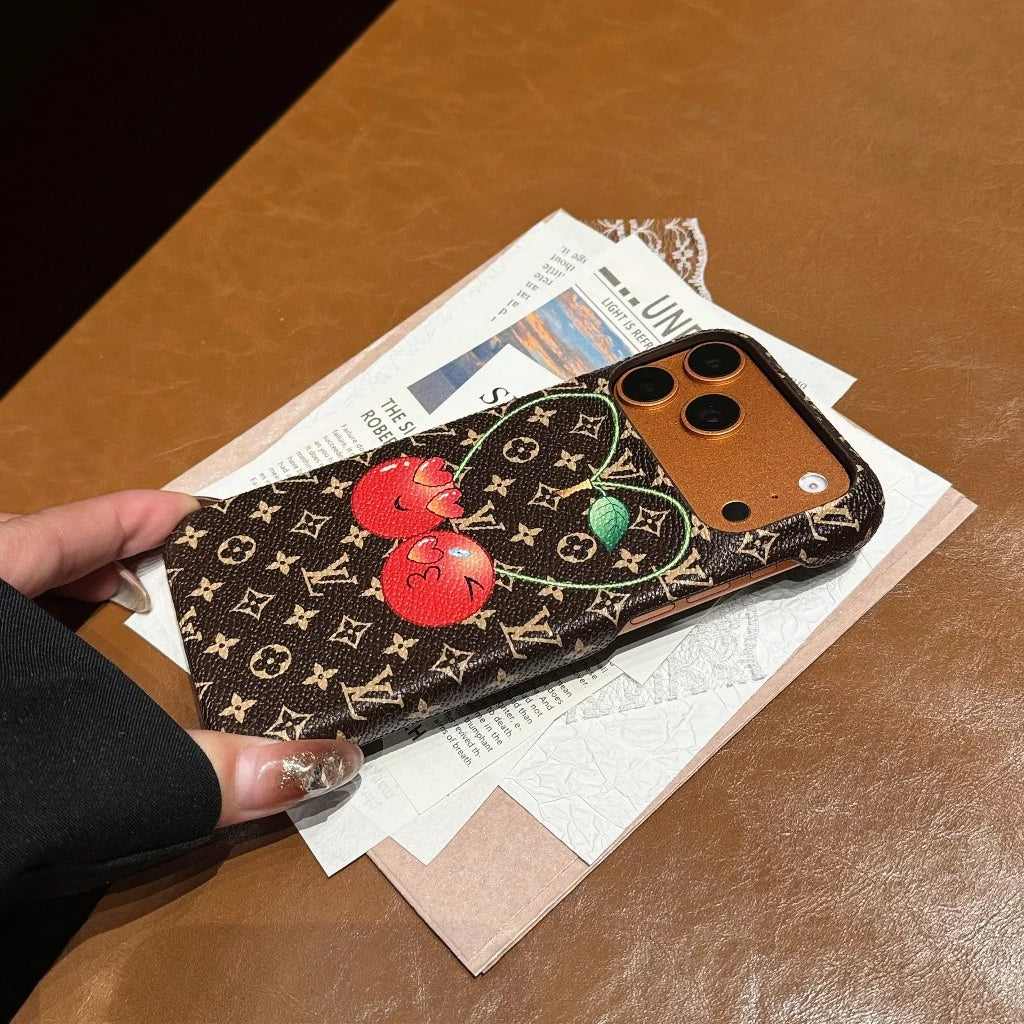 Cherry Canvas iPhone case