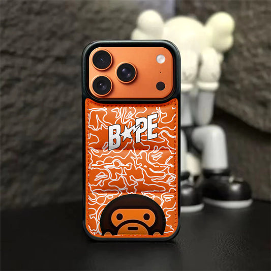 Baby Milo Design Down Puffer iPhone case