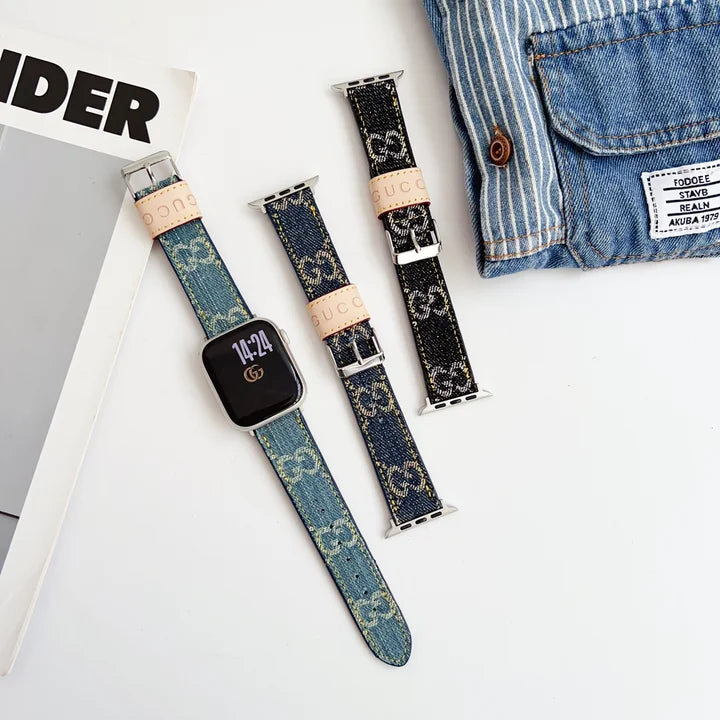 Denim Design Apple Watch Strap