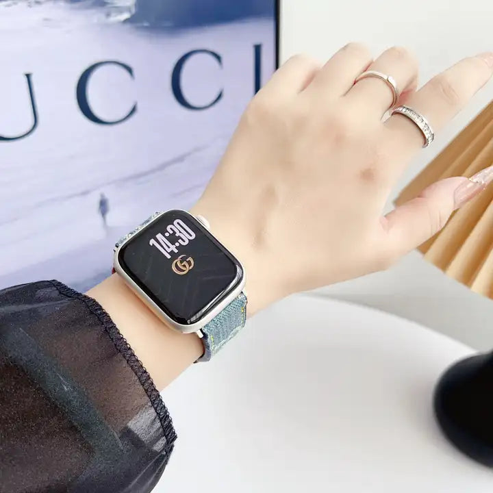 Denim Design Apple Watch Strap