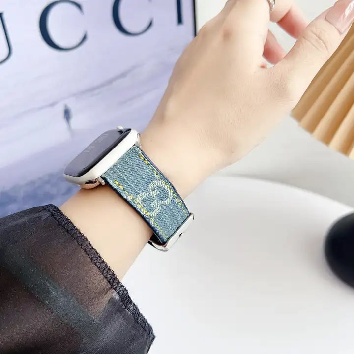 Denim Design Apple Watch Strap