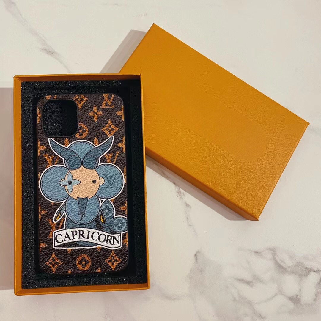 Capricorn Love Painted iPhone Case