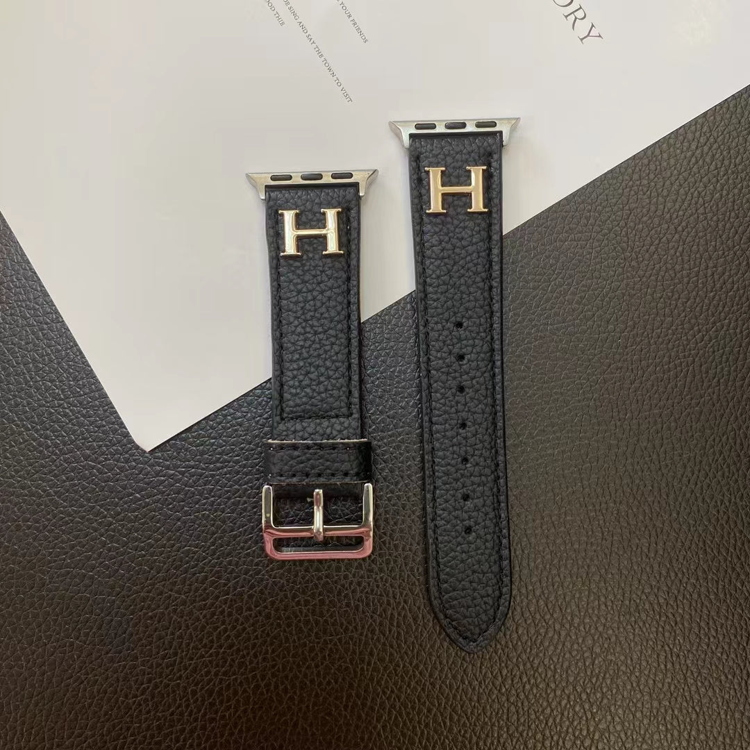 H Luxe Leather Watch Strap